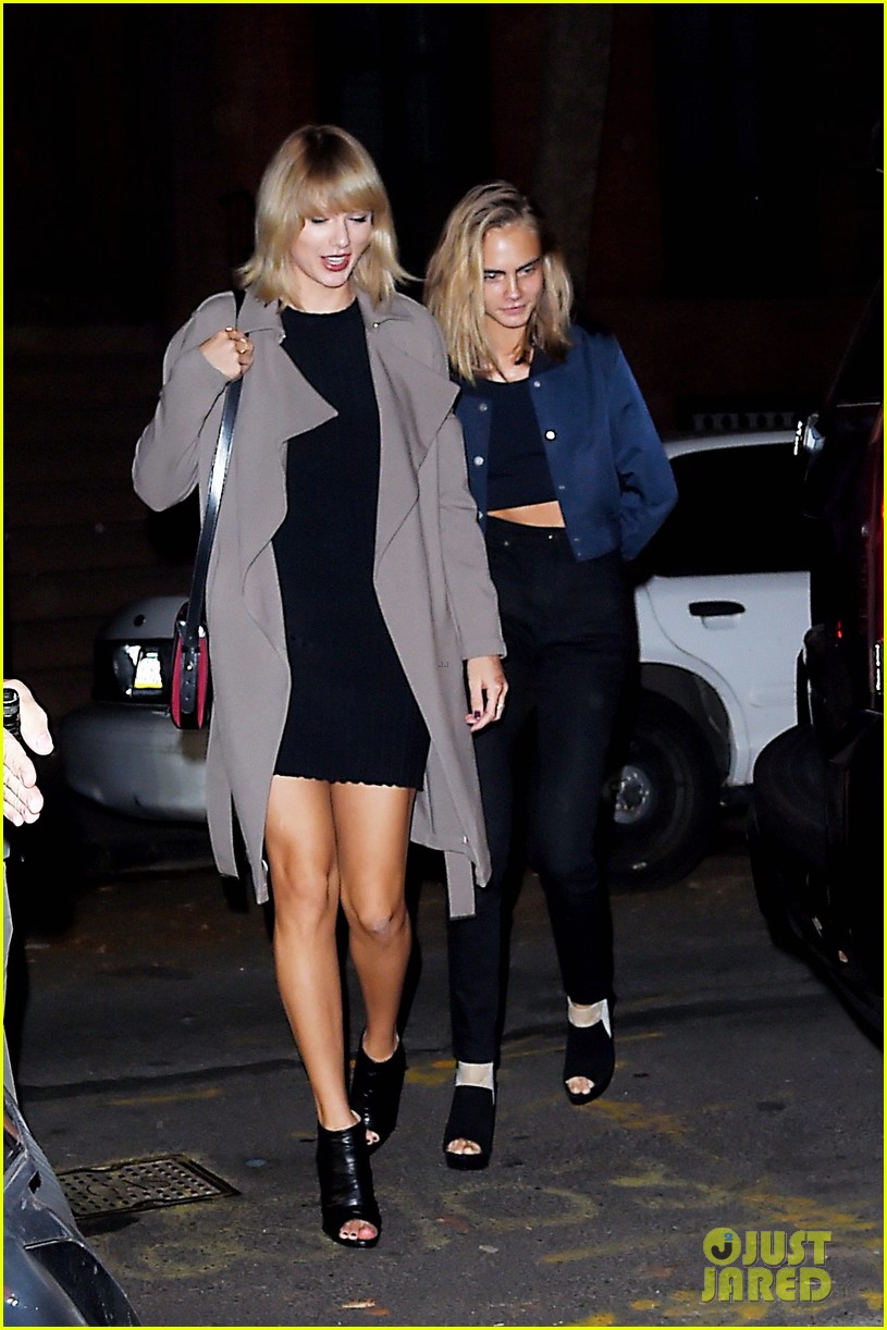 taylor swift cara delevingne have girls night out 01
