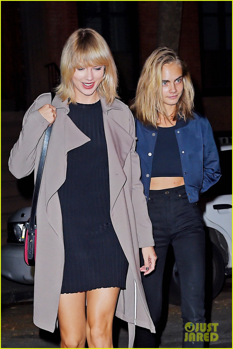 taylor swift cara delevingne have girls night out 02