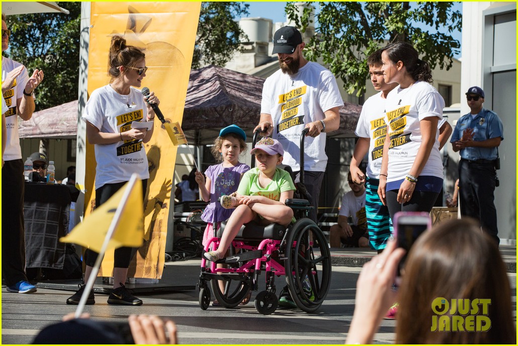 ashley tisdale lucy hale more st jude cancer walk 09