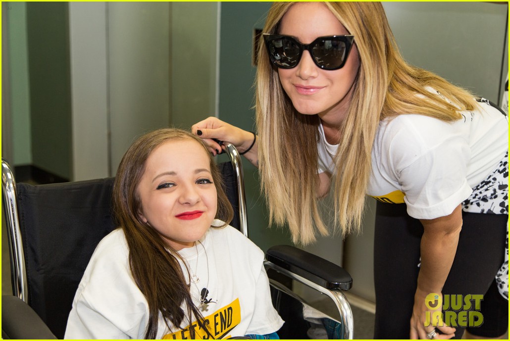 ashley tisdale lucy hale more st jude cancer walk 14