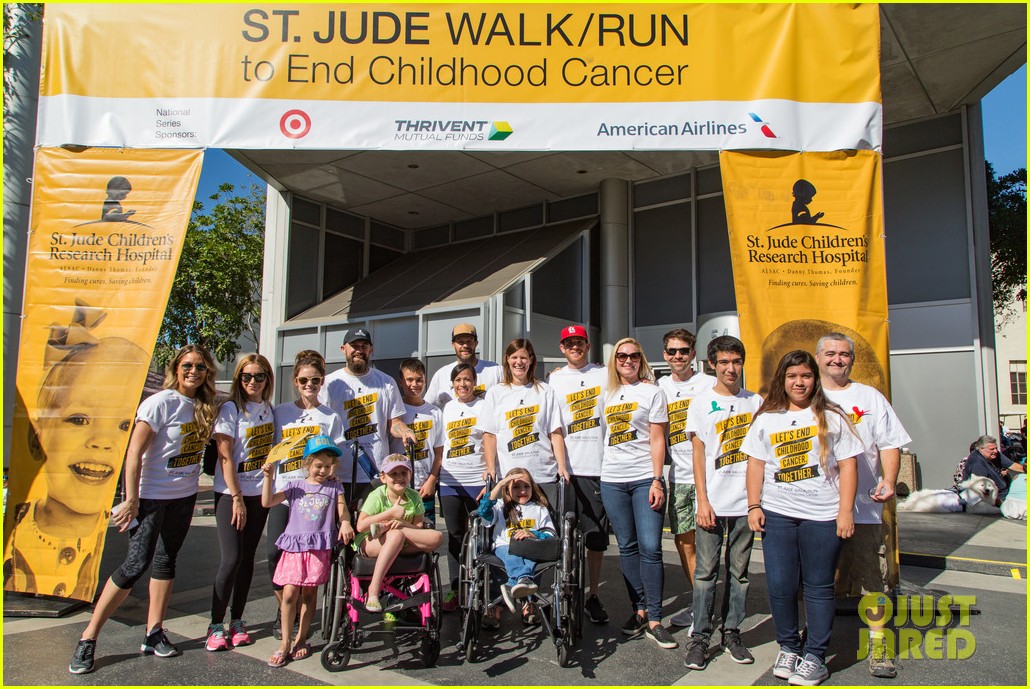 ashley tisdale lucy hale more st jude cancer walk 22