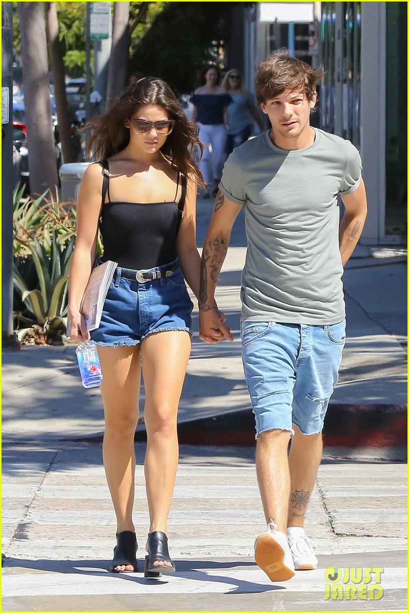 louis tomlinson danielle campbell hold hands 02