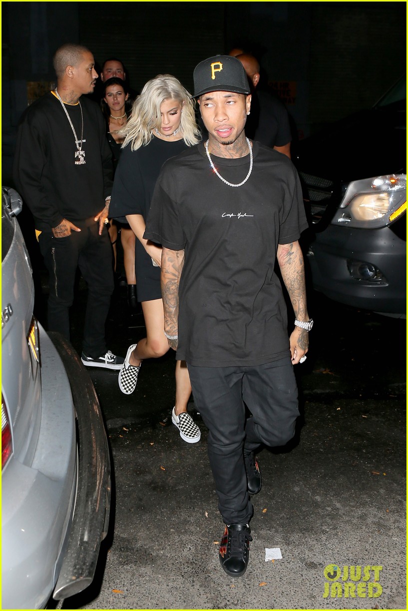kylie jenner tyga couple up after kanye west nyc concert505mytext