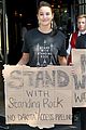 shailene woodley takes break to stand with standing rock 10