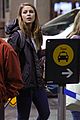 melissa benoist heads back to her hotel after filming cw crossover 09