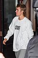 justin bieber steps out after telling fans to stop screamingmytext01mytext