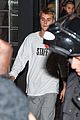 justin bieber steps out after telling fans to stop screamingmytext03mytext