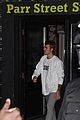 justin bieber steps out after telling fans to stop screamingmytext04mytext
