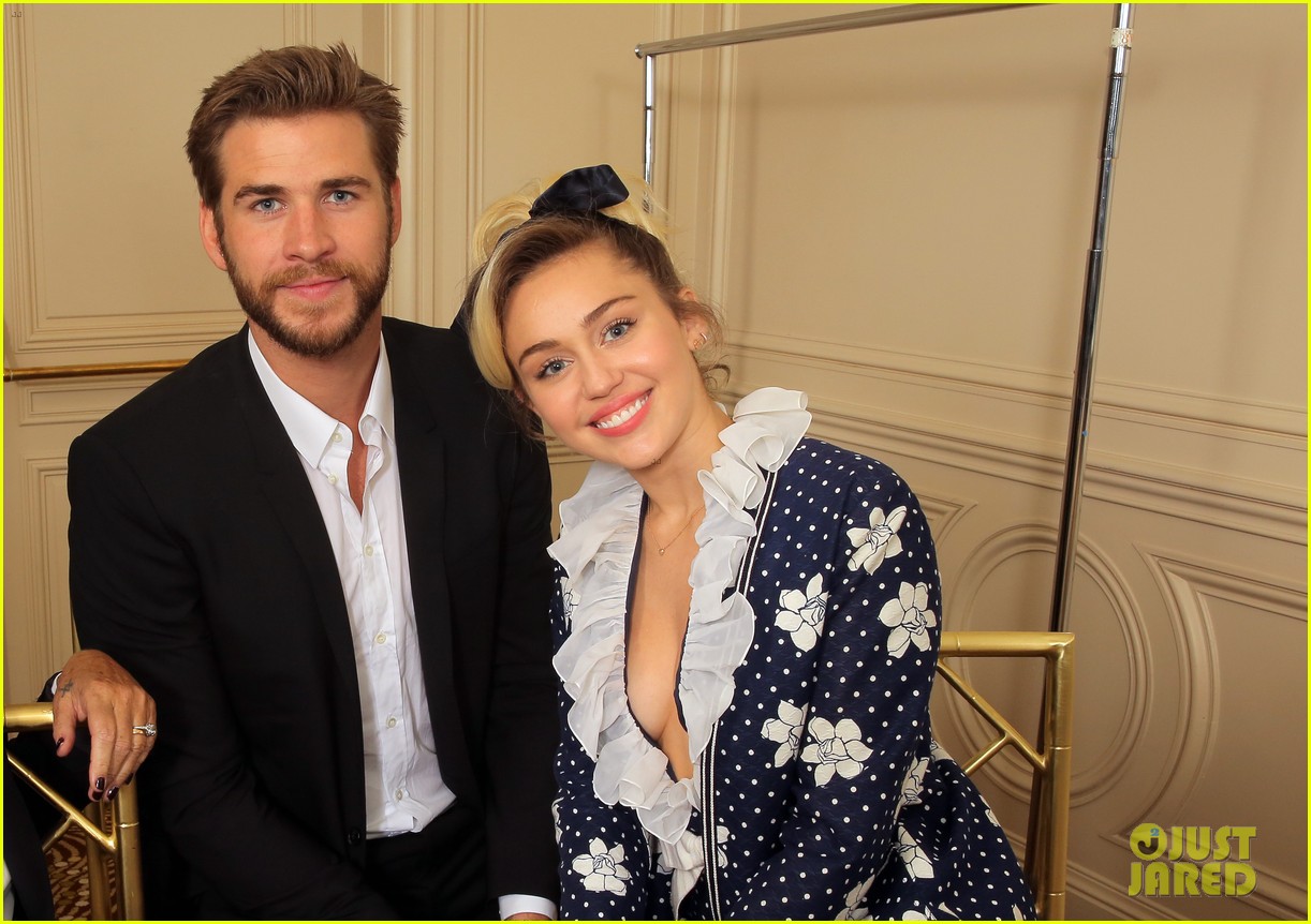 miley cyrus and liam hemsworth couple up at varietys power of women luncheon 01