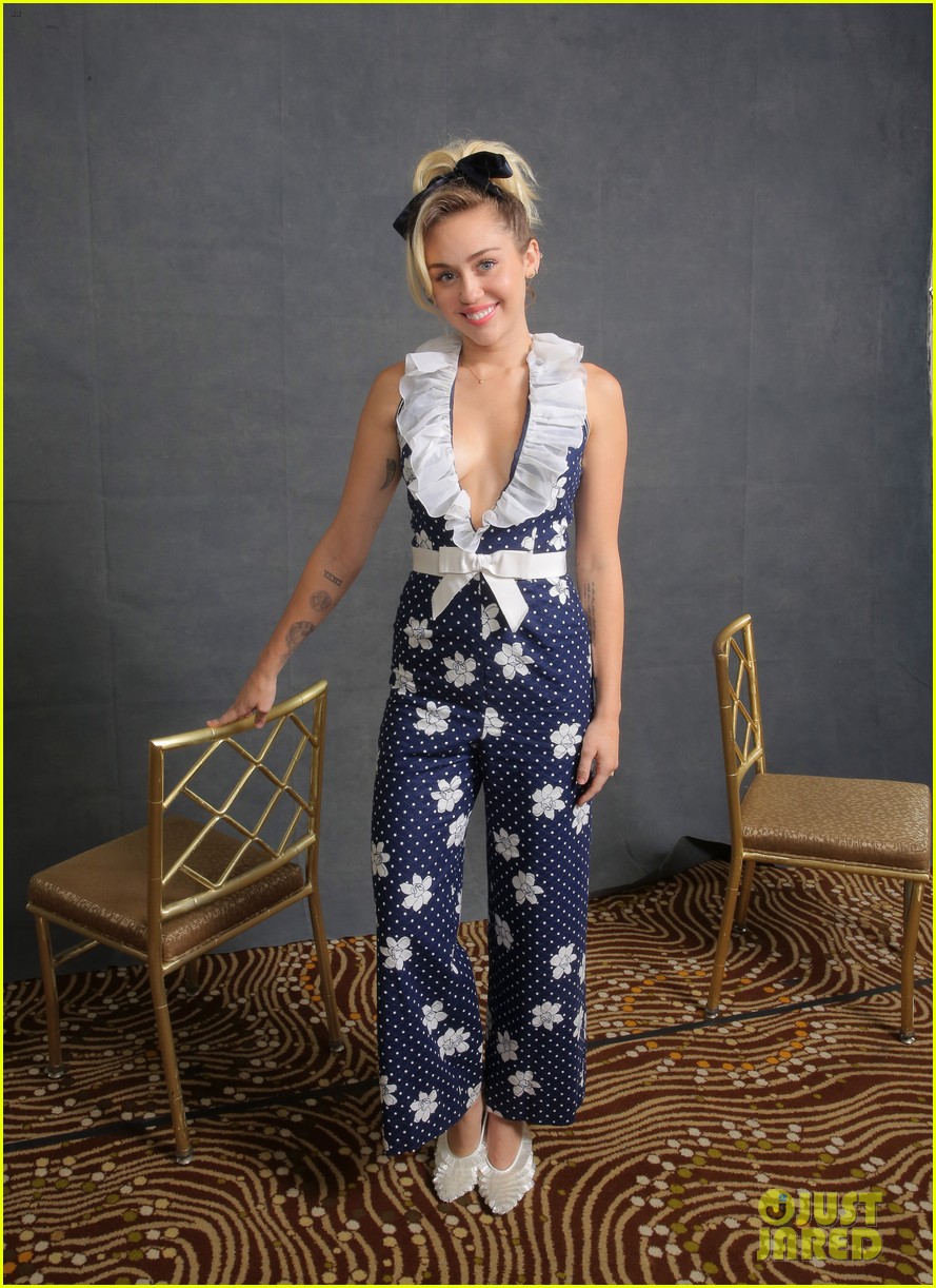 miley cyrus and liam hemsworth couple up at varietys power of women luncheon 10