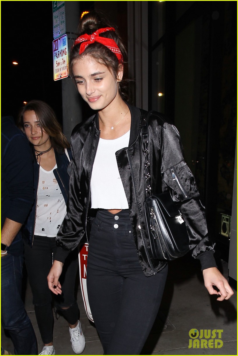 taylor hill wears her name on her jacket 26