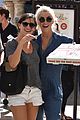 julianne hough picks up pizza at the grove 17