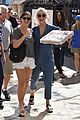 julianne hough picks up pizza at the grove 18