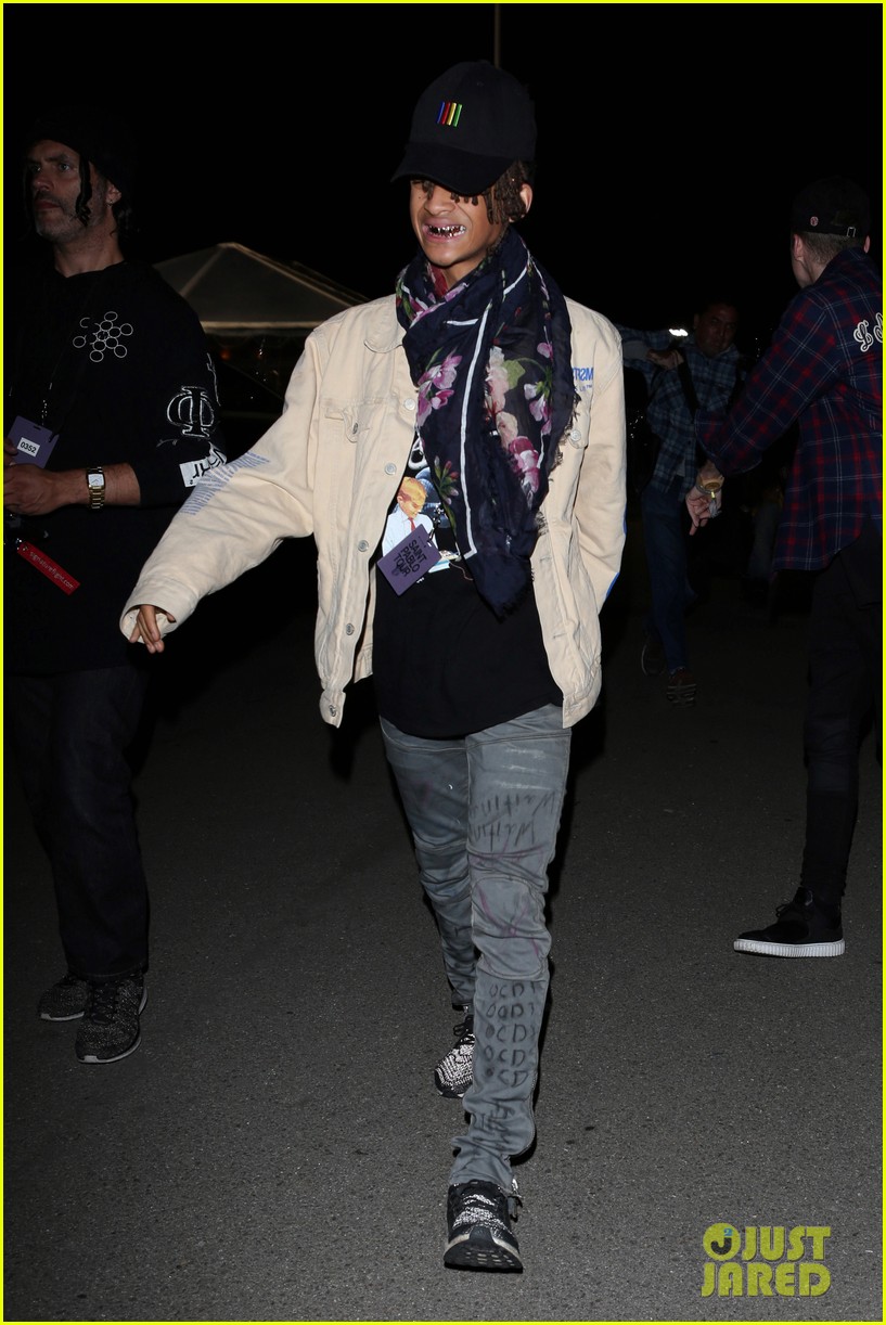 jaden smith grill mouth kanye west concert 08
