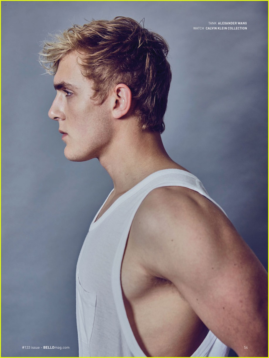 jake paul shirtless back book bello mag feature 08.