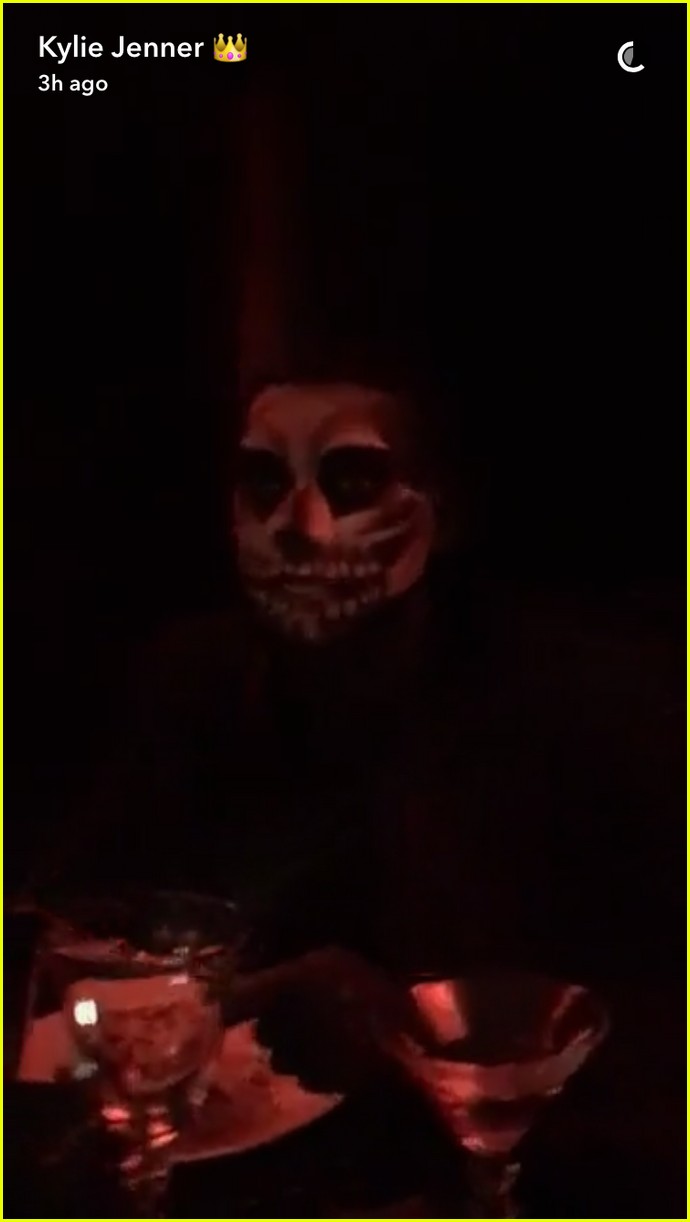kylie jenner hosts epic halloween dinner with tyga kendall 29
