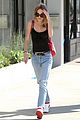 lily rose depp red backpack lunch weho 04