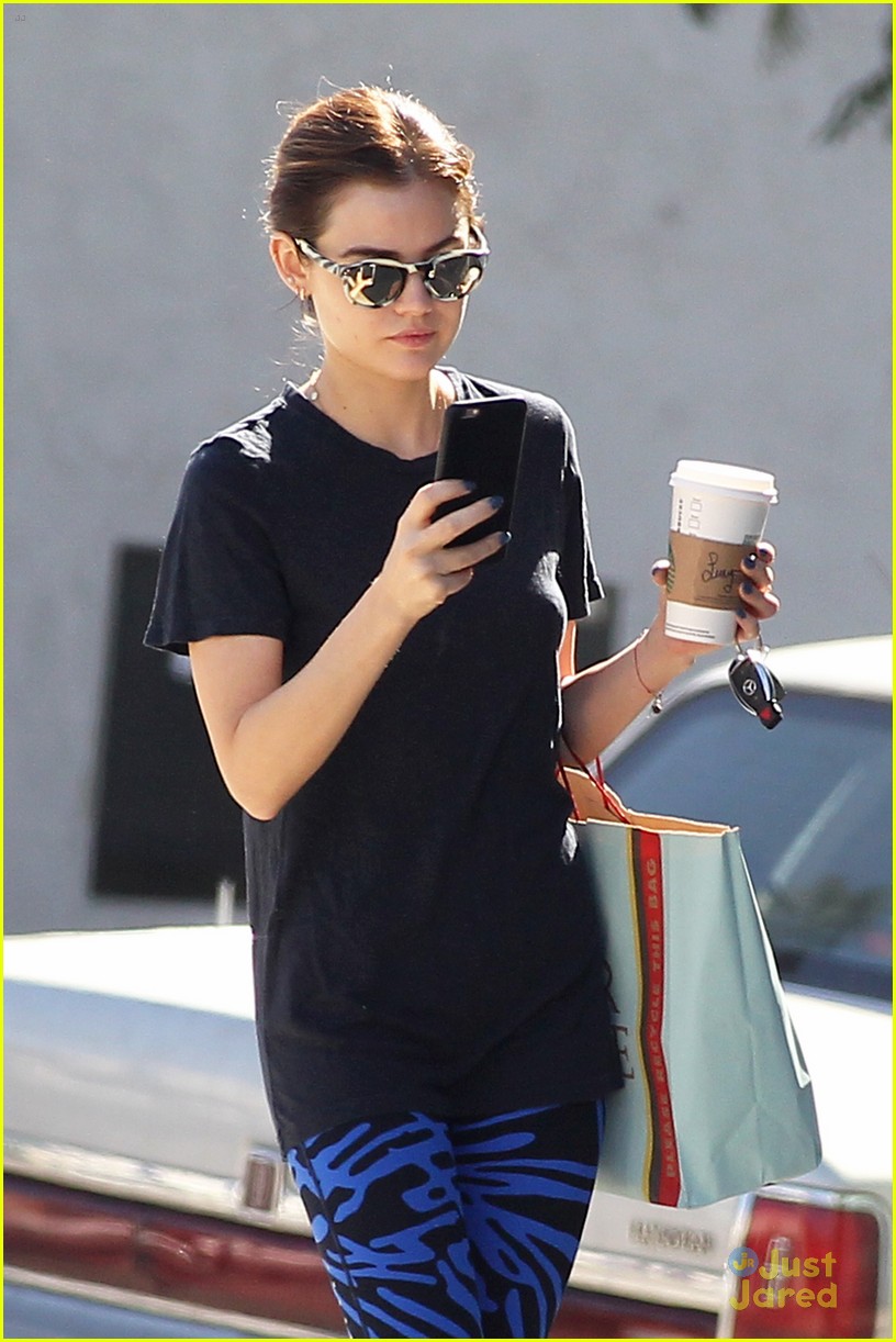 lucy hale early appointment new brows 03