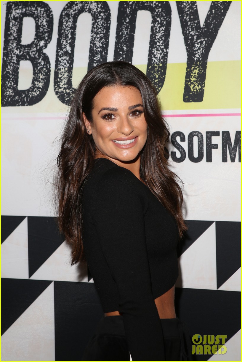 lea michele shows off her healthy habits ahead of shape body sho event in nyc 17