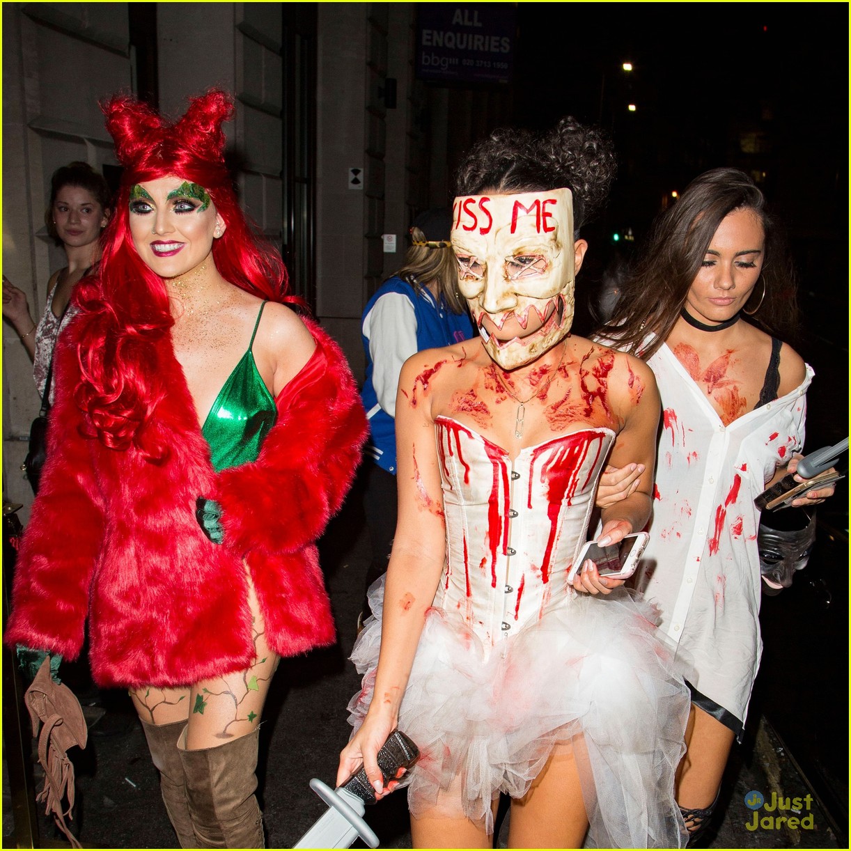 little mix halloween costumes party london 16