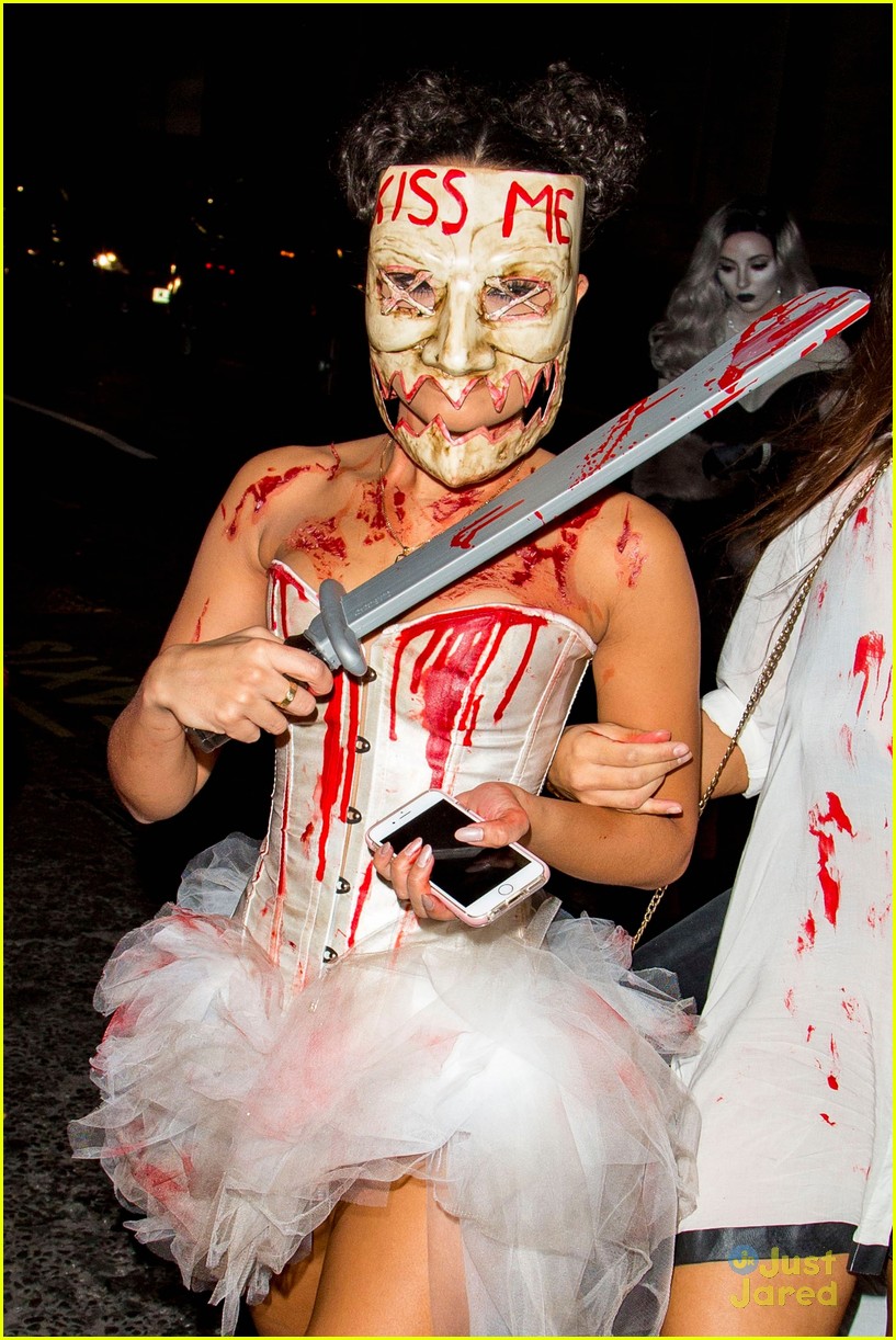 little mix halloween costumes party london 18