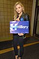 chloe moretz helps register voters in support hillary clinton in michigan 01