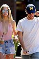 patrick schwarzenegger abby champion grab afternoon snacks brentwood 21