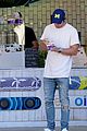 patrick schwarzenegger abby champion grab afternoon snacks brentwood 22