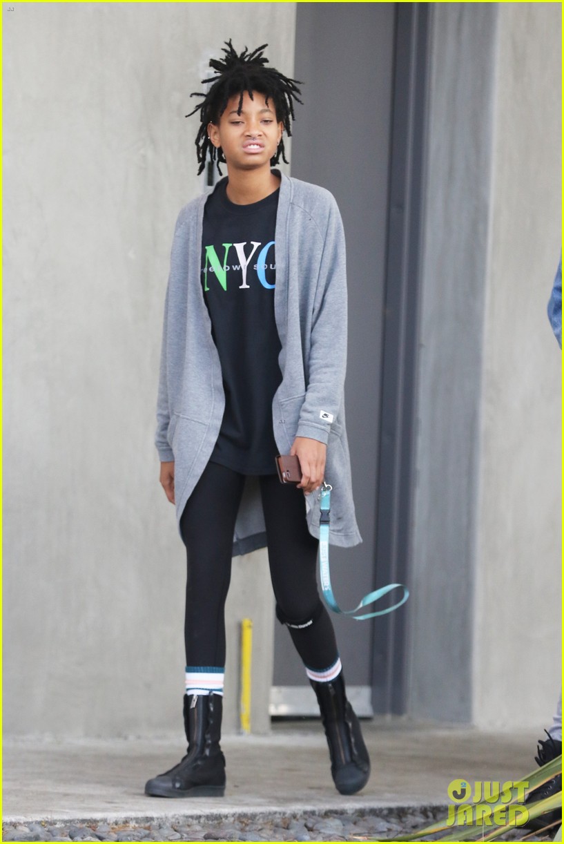 jaden and willow hang out in weho00202mytext