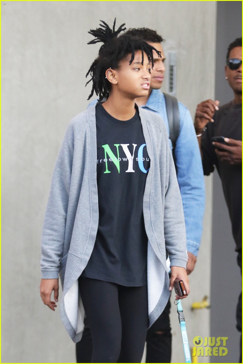 jaden and willow hang out in weho01109mytext