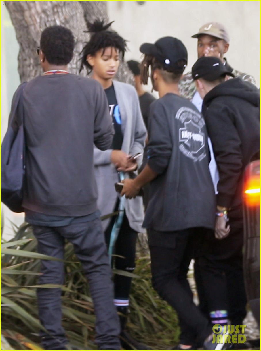 jaden and willow hang out in weho02721mytext