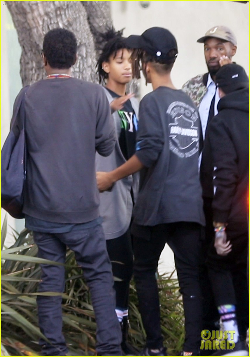 jaden and willow hang out in weho03122mytext