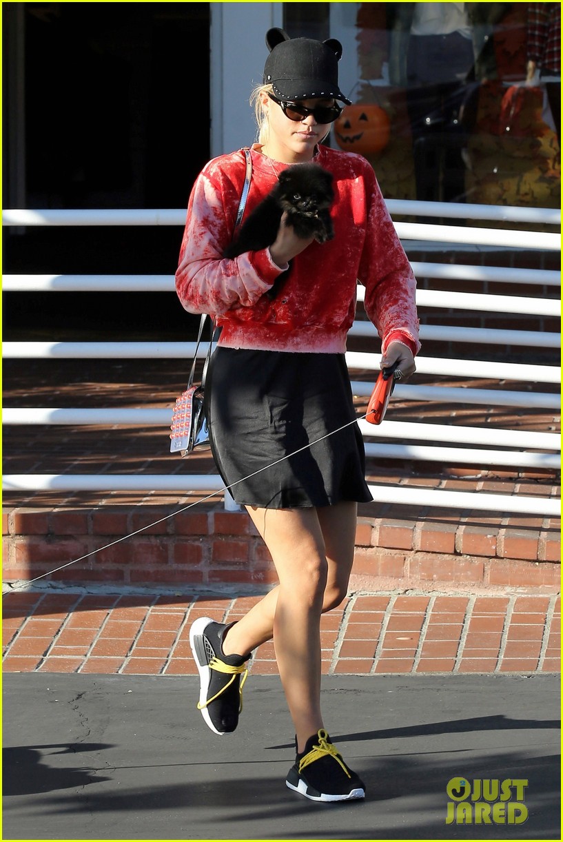 sofia richie dogs fred segal lunch 11