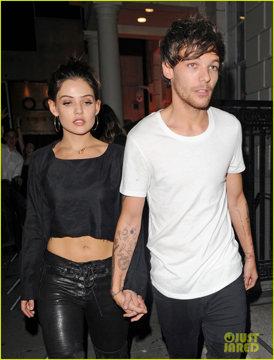 louis tomlinson and danielle campbell cozy up in london 03