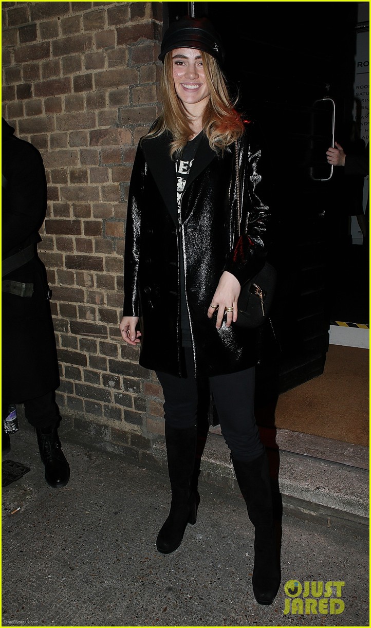 suki waterhouse steps out in a see through dress for halloween event 08