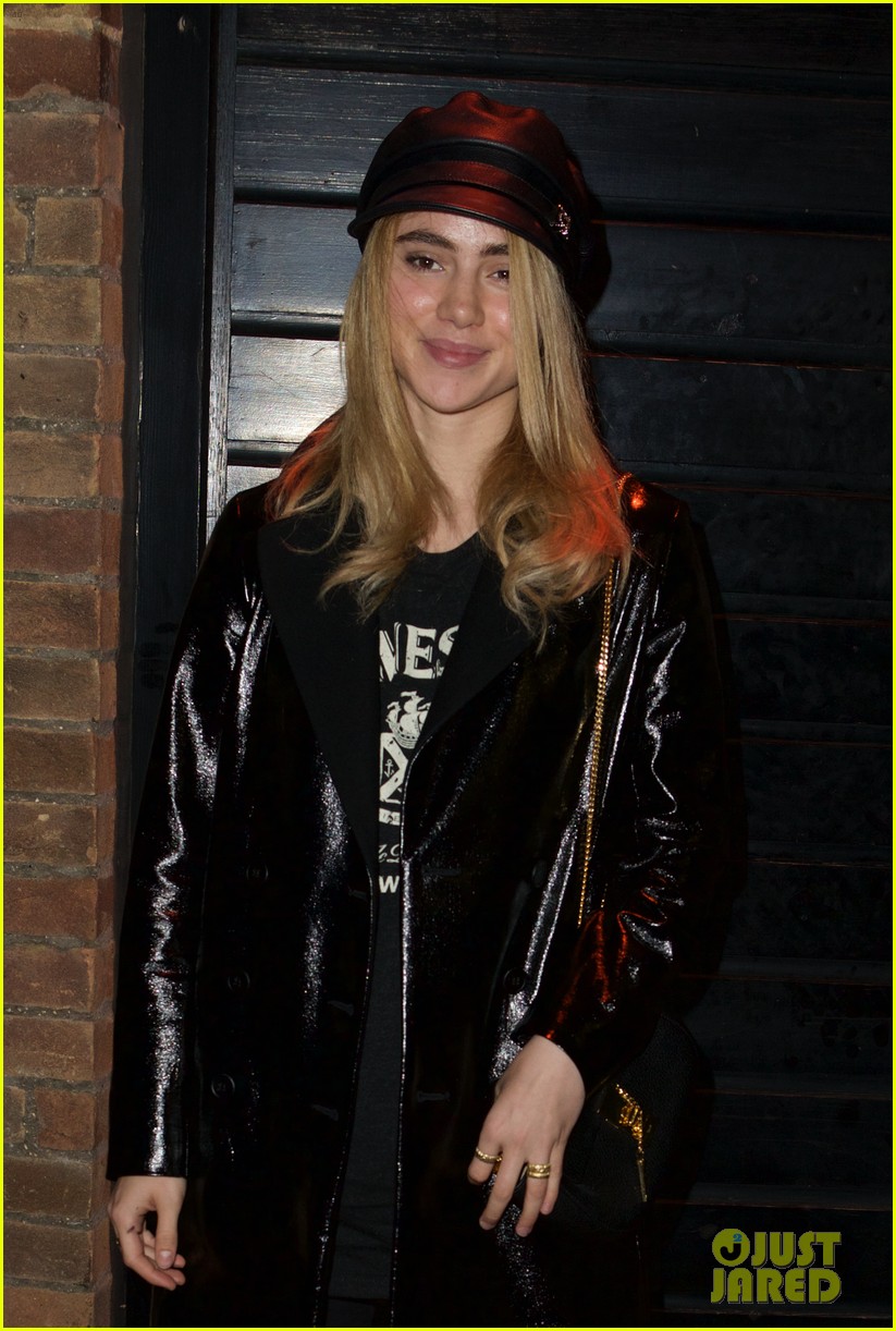 suki waterhouse steps out in a see through dress for halloween event 17
