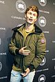 ansel elgort canadian goose launch nyc 09