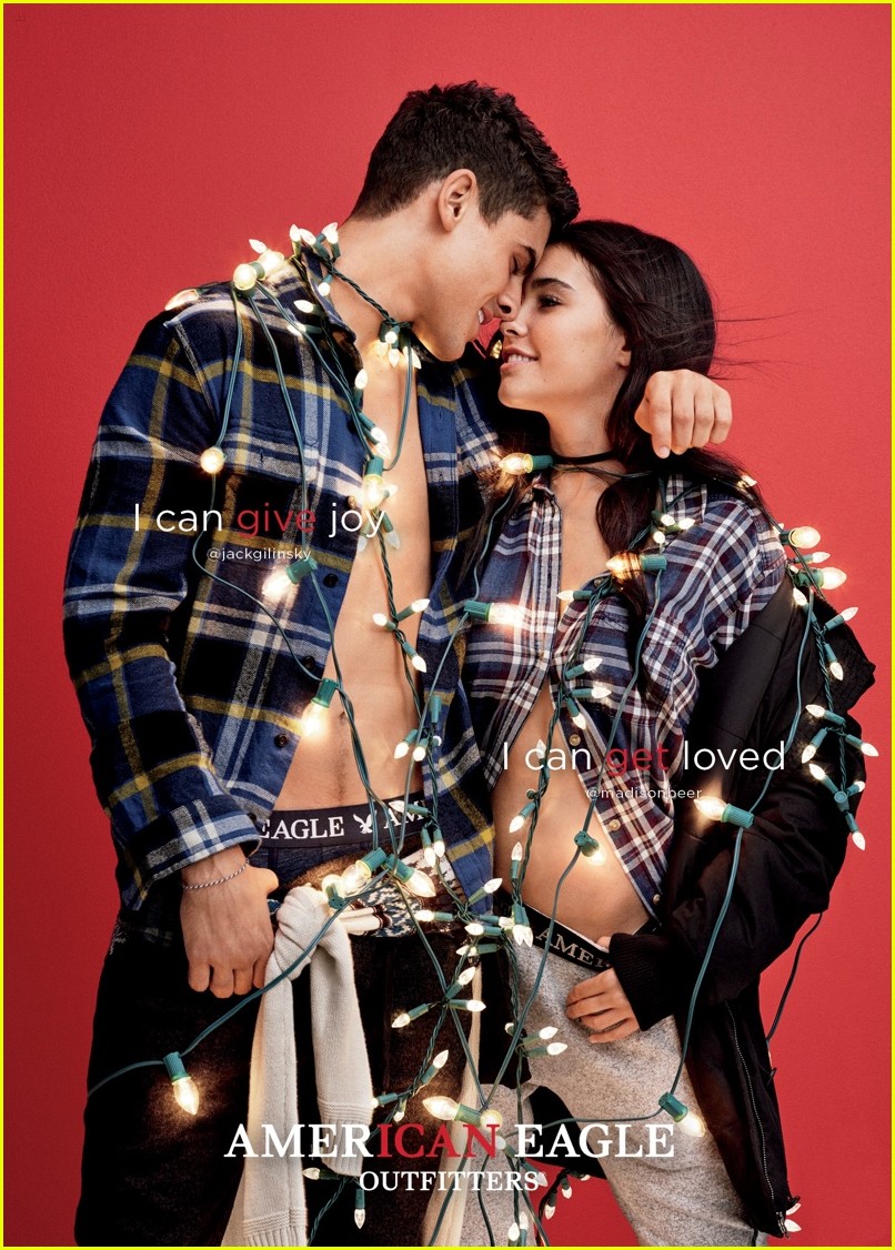 madison beer jack gilinsky ae campaign pic 02