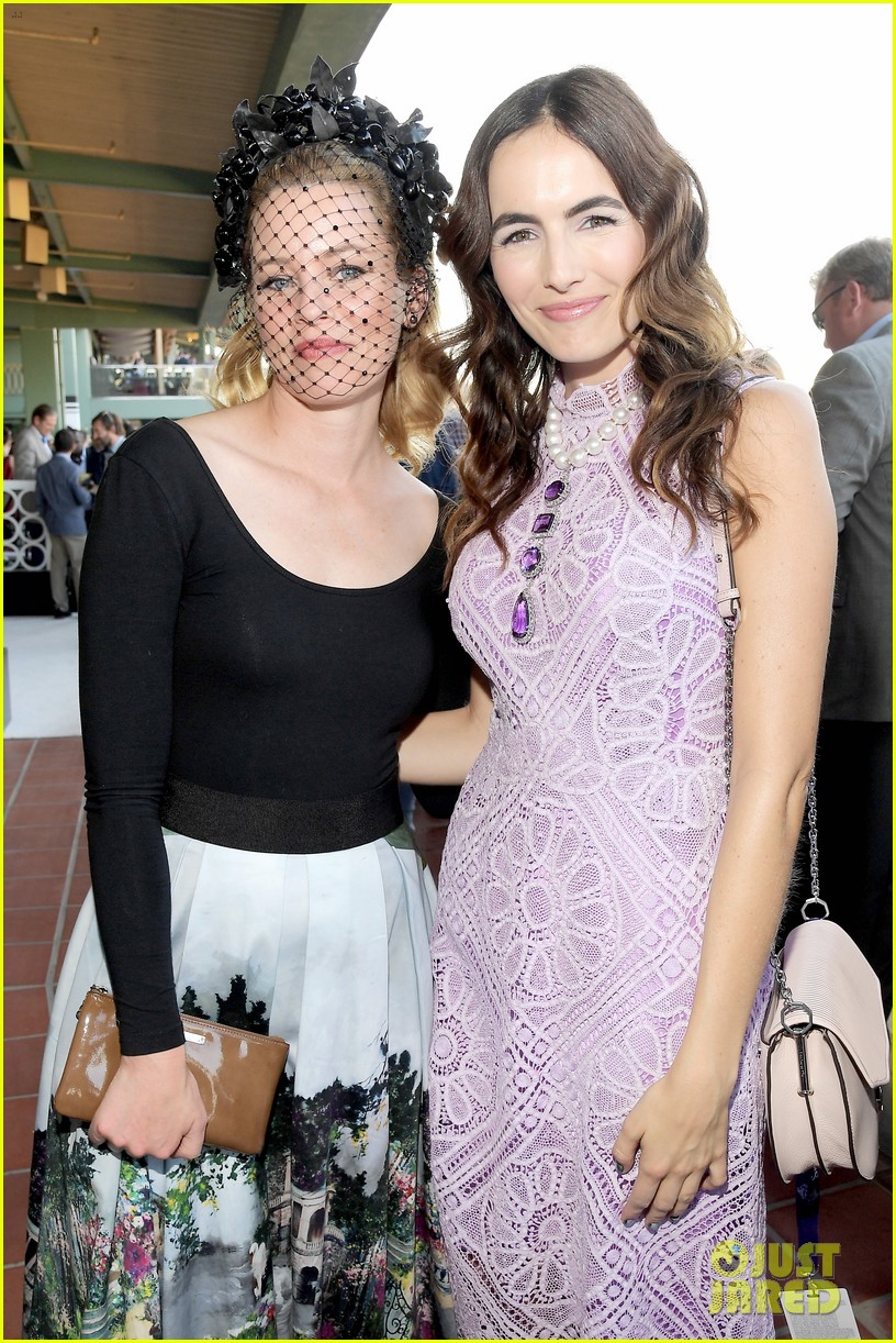 holland roden camilla belle look chic at breeders cup championships 12