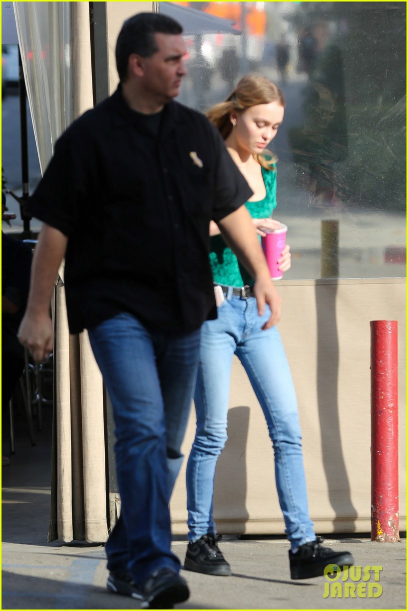 lily rose depp and boyfriend ash stymest step out for taco date in LA 14