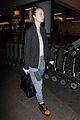elle fanning super busy new film lax arrival pics 11
