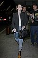 elle fanning super busy new film lax arrival pics 13