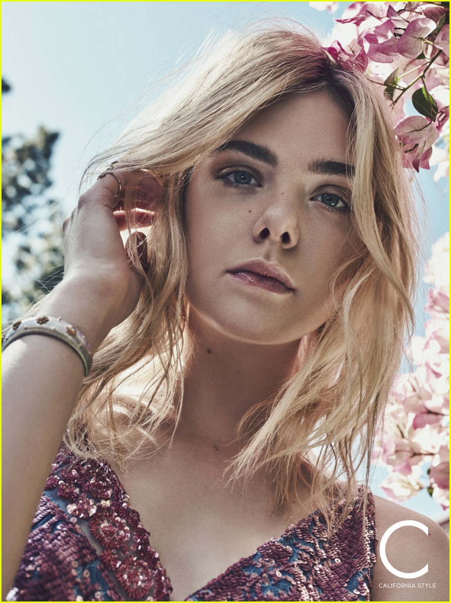 elle fanning covers c magazine winter issue 01