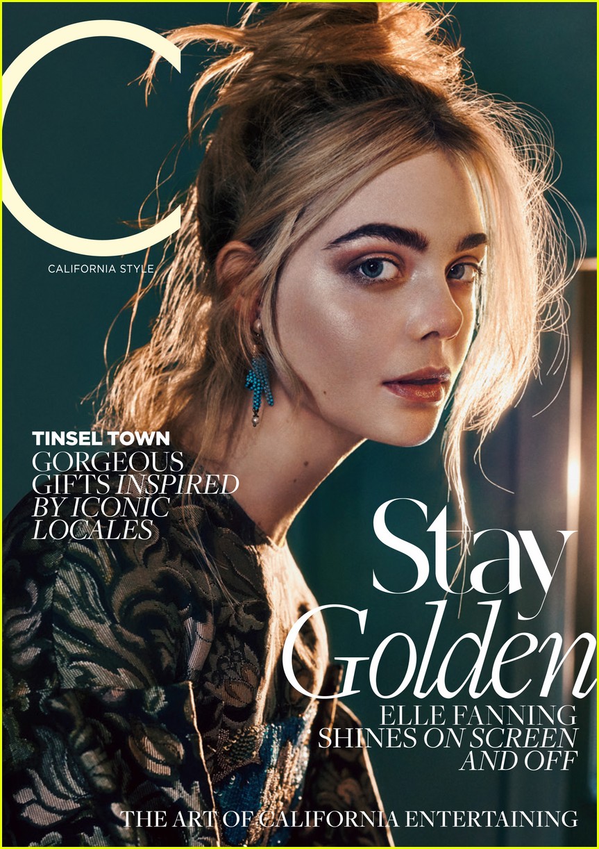 elle fanning covers c magazine winter issue 03