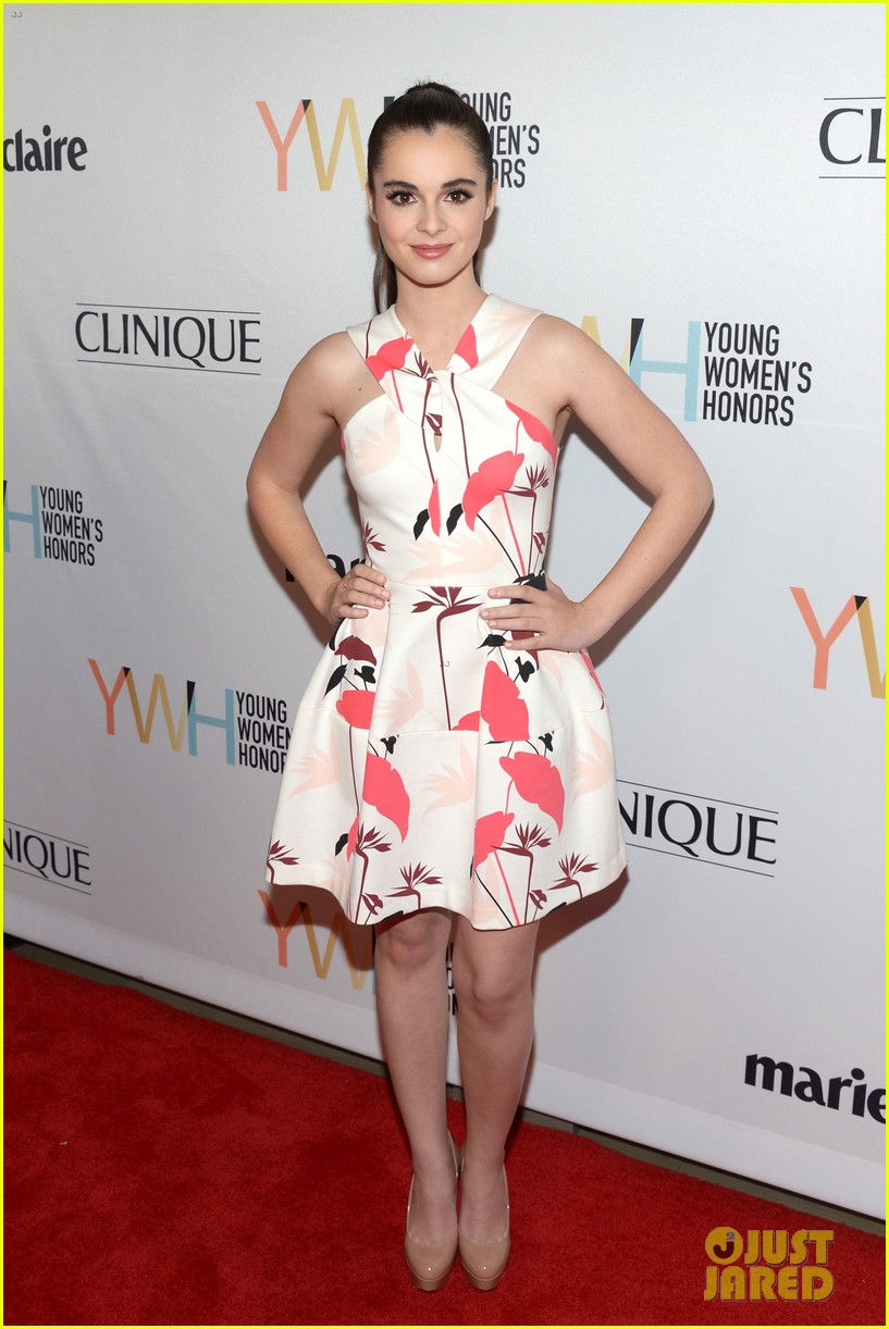 victoria justice simone biles stun at young womens honors 10