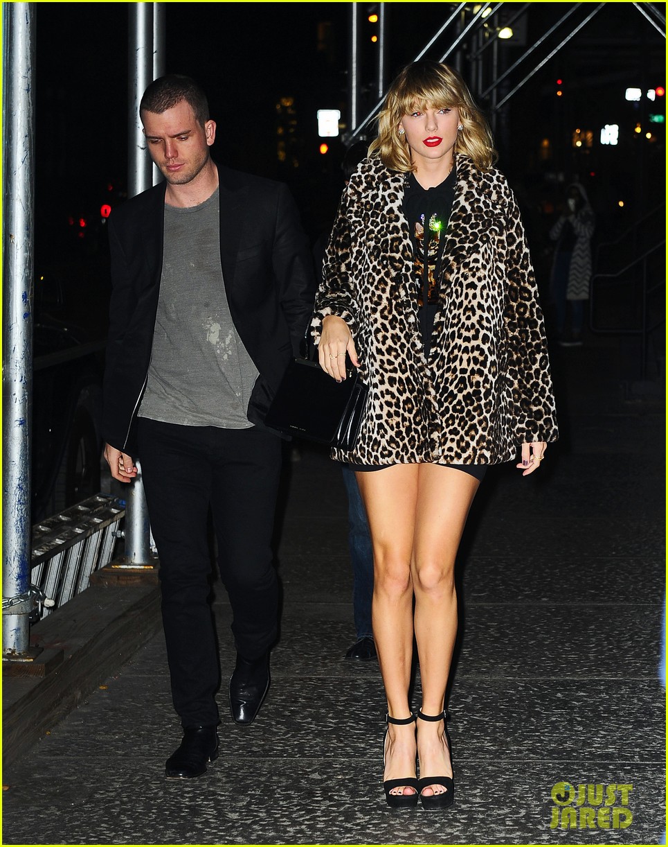 taylor swift brother austin head to lordes birthday party 01