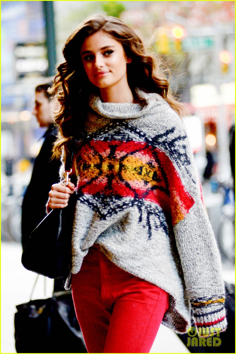 taylor hill heads to a victorias secret fashion show fitting 15