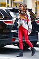 taylor hill heads to a victorias secret fashion show fitting 07