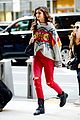 taylor hill heads to a victorias secret fashion show fitting 08
