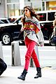 taylor hill heads to a victorias secret fashion show fitting 09